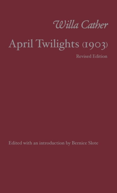 April Twilights, Hardback Book
