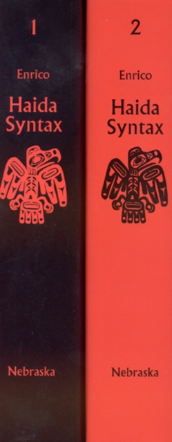Haida Syntax, 2-volume set, Hardback Book