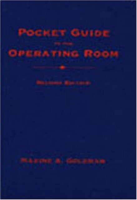 Pocket Guide to the Operating Room, Paperback / softback Book