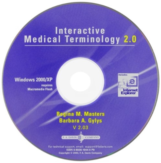 Interactive Medical Terminology 2.0, CD-ROM Book