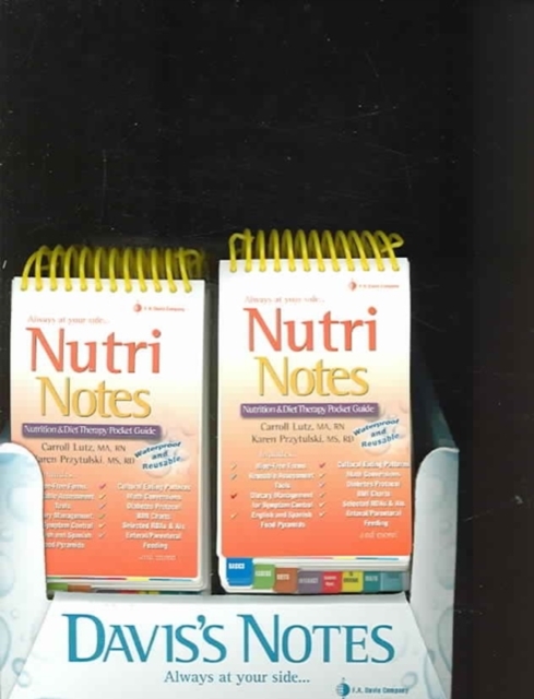 POP Display Nutri Notes Nutr & Diet Ther Pkt Gd, Multiple copy pack Book