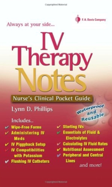 POP Display Bakers Doz IV Therapy Notes, Multiple copy pack Book