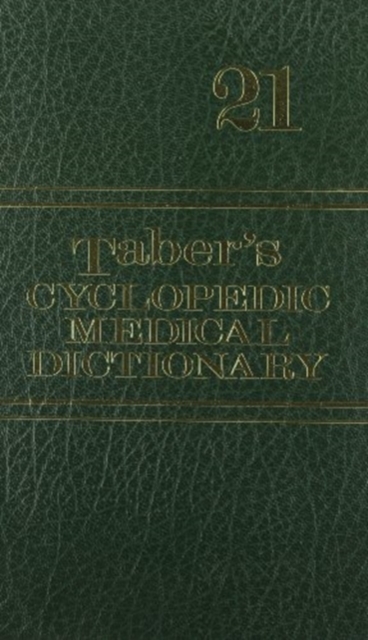 Taber's Cyclopedic Medical Dictionary (Deluxe Gift Edition Version), Hardback Book