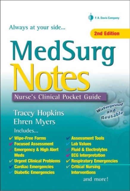 MedSurg Notes, Spiral bound Book