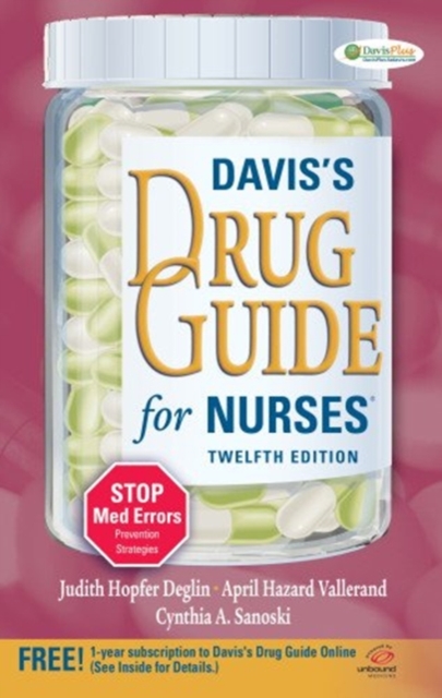 Davis's Drug Guide for Nurses, Paperback / softback Book