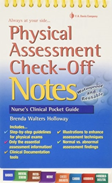 POP Display Physical Assessment Check-Off Notes Bakers Dozen, Multiple copy pack Book