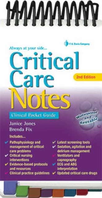 Critical Care Notes 2e, Spiral bound Book