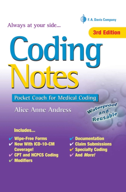 Coding Notes, 3e Pocket Guide Medical Coding, Paperback / softback Book
