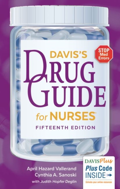 Davis'S Drug Guide for Nurses 15e, Paperback / softback Book