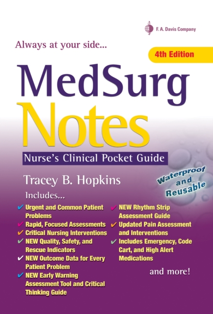 Medsurg Notes 4e, Paperback / softback Book