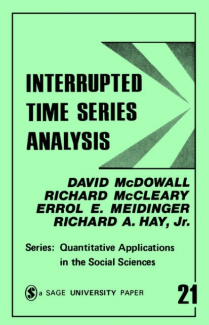 Interrupted Time Series Analysis, Paperback / softback Book