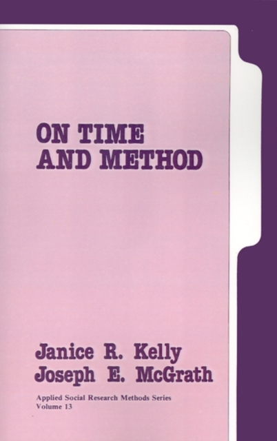 On Time and Method, Paperback / softback Book