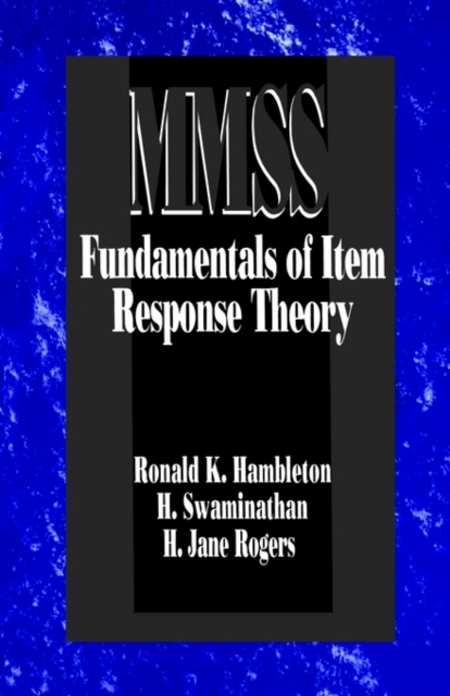 Fundamentals of Item Response Theory, Paperback / softback Book