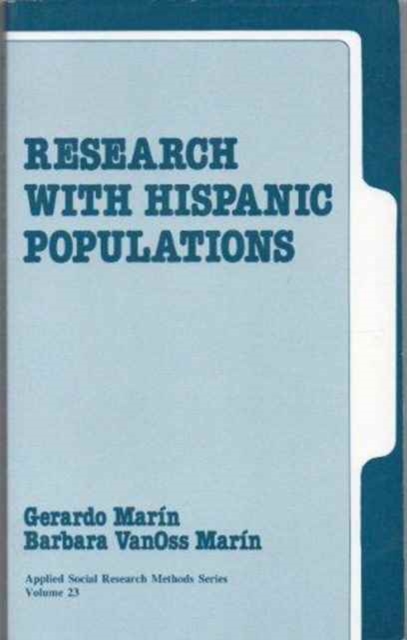 Research with Hispanic Populations, Hardback Book