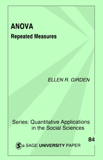 ANOVA : Repeated Measures, Paperback / softback Book