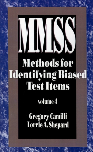 Methods for Identifying Biased Test Items, Paperback / softback Book