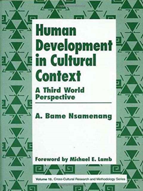 Human Development in Cultural Context : A Third World Perspective, Hardback Book