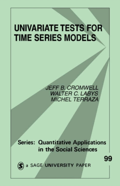 Univariate Tests for Time Series Models, Paperback / softback Book