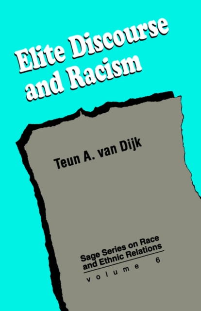 Elite Discourse and Racism, Paperback / softback Book