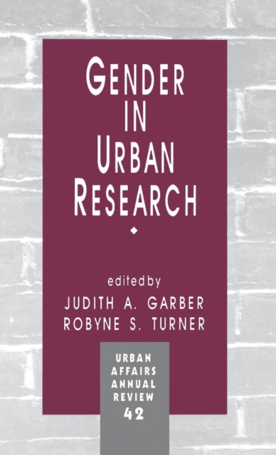 Gender in Urban Research, Hardback Book