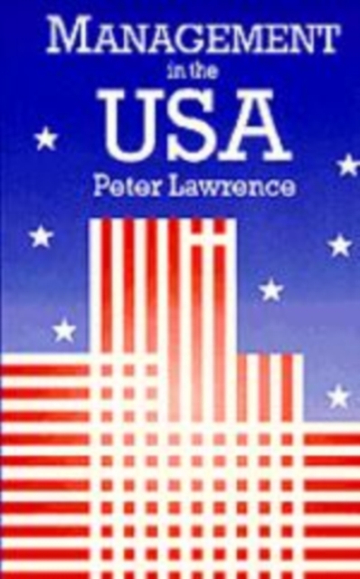 Management in the USA, Paperback / softback Book