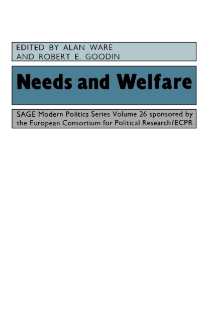 Needs and Welfare, Paperback / softback Book
