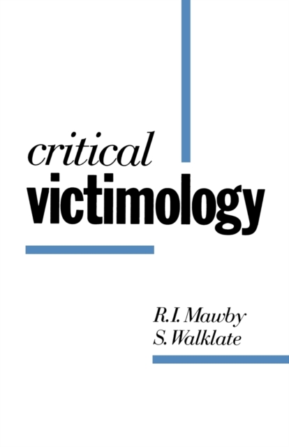 Critical Victimology : International Perspectives, Paperback / softback Book