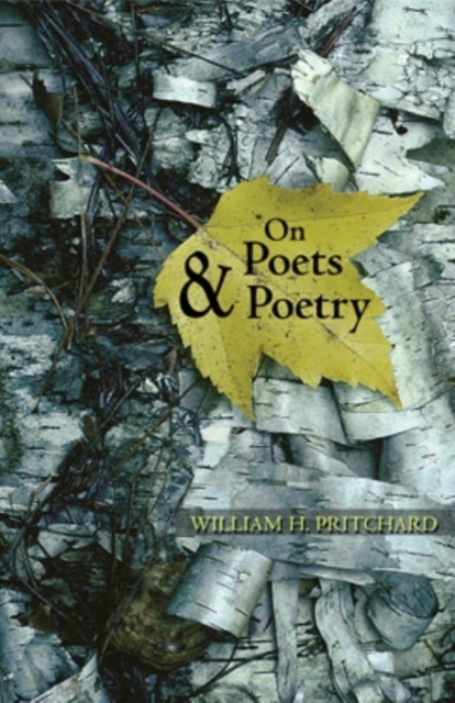 On Poets and Poetry, Hardback Book