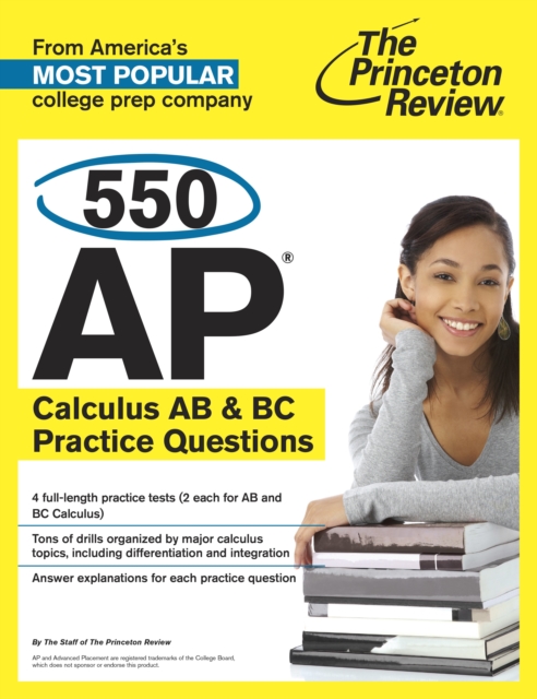 550 AP Calculus AB & BC Practice Questions, Paperback / softback Book