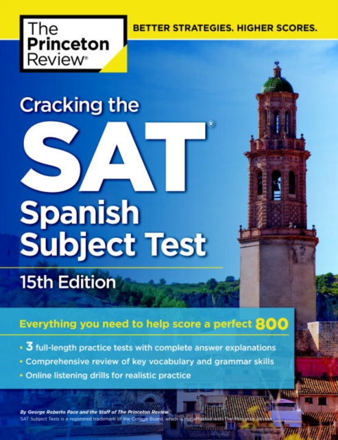 Cracking The Sat Spanish Subject Test, 15Th Edition, Paperback / softback Book