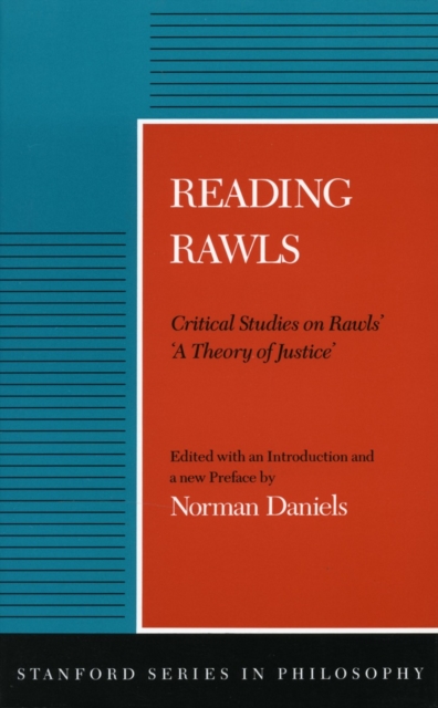 Reading Rawls : Critical Studies on Rawls' 'A Theory of Justice', Paperback / softback Book