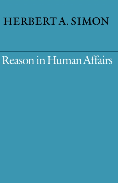 Reason in Human Affairs, Paperback / softback Book