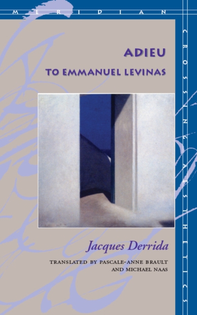 Adieu to Emmanuel Levinas, Hardback Book