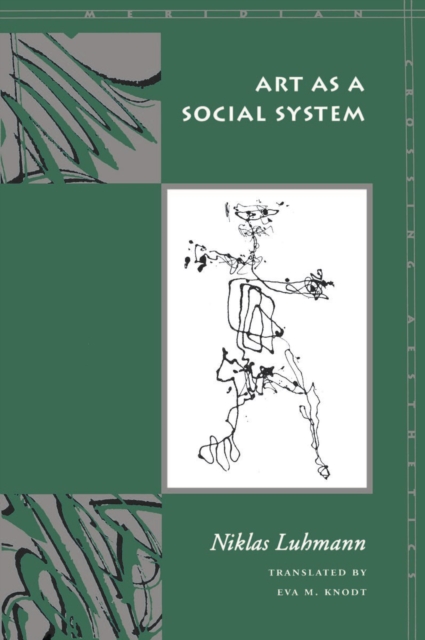 Art as a Social System, Hardback Book