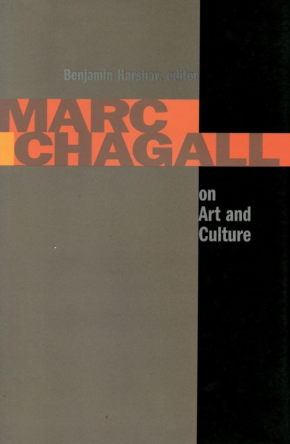 Marc Chagall on Art and Culture, Hardback Book