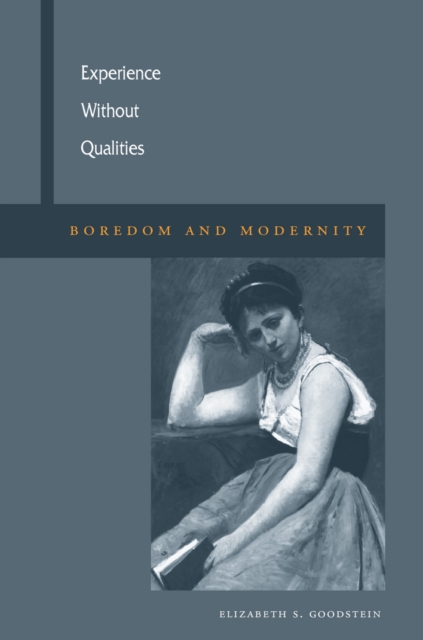 Experience Without Qualities : Boredom and Modernity, Paperback / softback Book