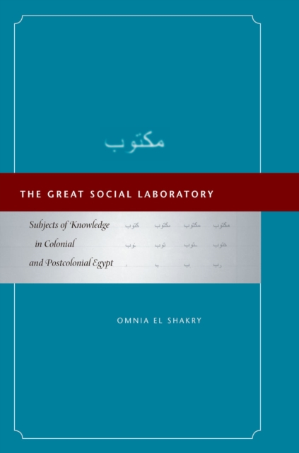The Great Social Laboratory : Subjects of Knowledge in Colonial and Postcolonial Egypt, Paperback / softback Book