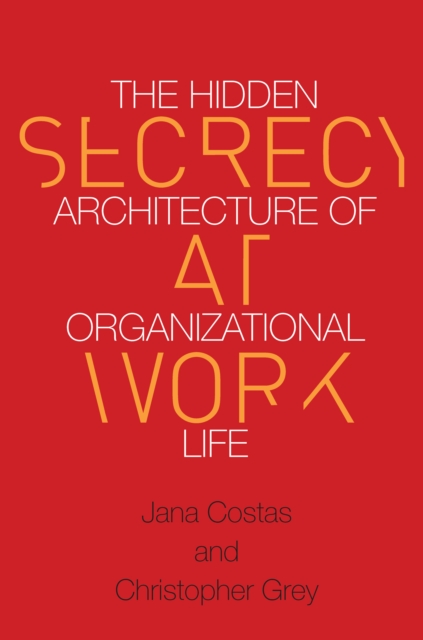 Secrecy at Work : The Hidden Architecture of Organizational Life, Paperback / softback Book