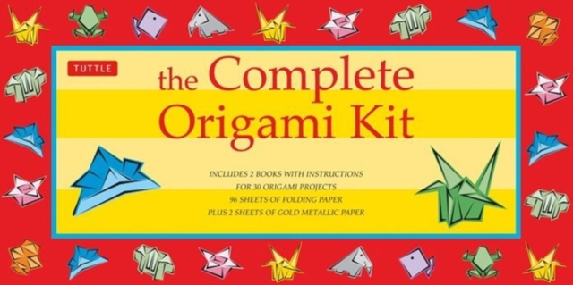 The Complete Origami Kit : Kit with 2 Origami How-to Books, 98 Papers, 30 Projects: This Easy Origami for Beginners Kit is Great for Both Kids and Adults, Mixed media product Book