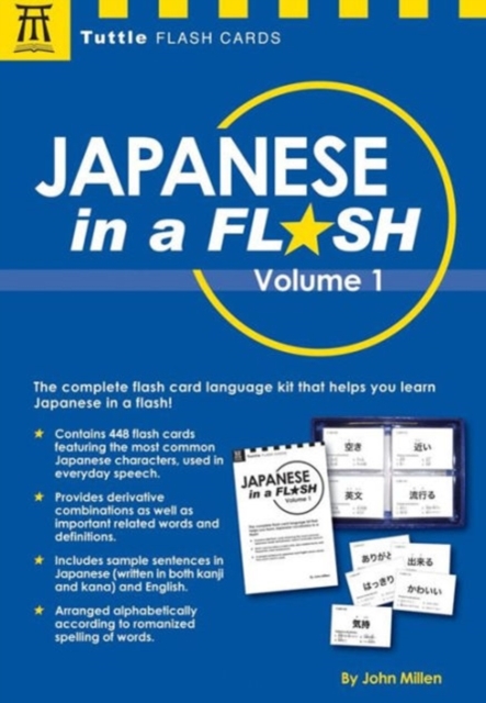 Japanese in a Flash : v. 1, Kit Book