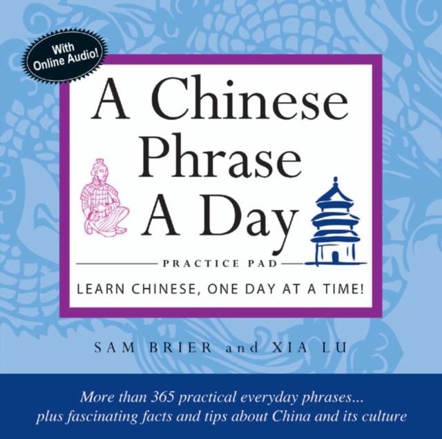 A Chinese Phrase A Day Practice Pad, Mixed media product Book