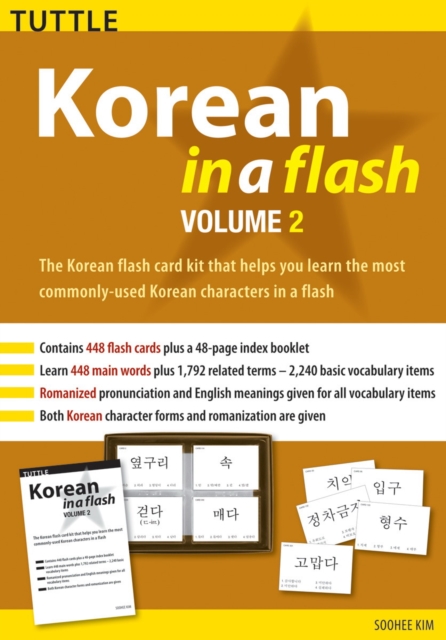Korean in a Flash Kit Volume 2 : Volume 2, Mixed media product Book