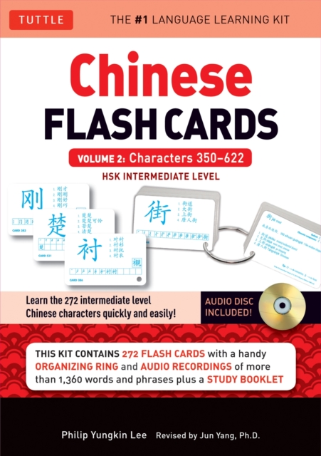Chinese Flash Cards Kit Volume 2 : HSK Levels 3 & 4 Intermediate Level: Characters 350-622 (Online Audio Included) Volume 2, Multiple-component retail product Book