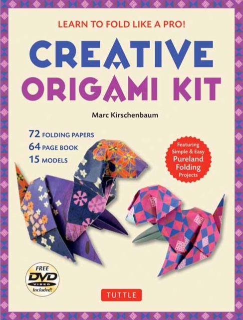 Creative Origami Kit : Learn to Fold Like a Pro! [Dvd; 64-Page Book; 72 Folding Papers], Mixed media product Book