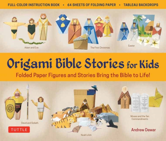 Origami Bible Stories for Kids Kit : Paper Figures and 9 Stories Bring the Bible to Life! Everything you need is in this box!, Multiple-component retail product Book