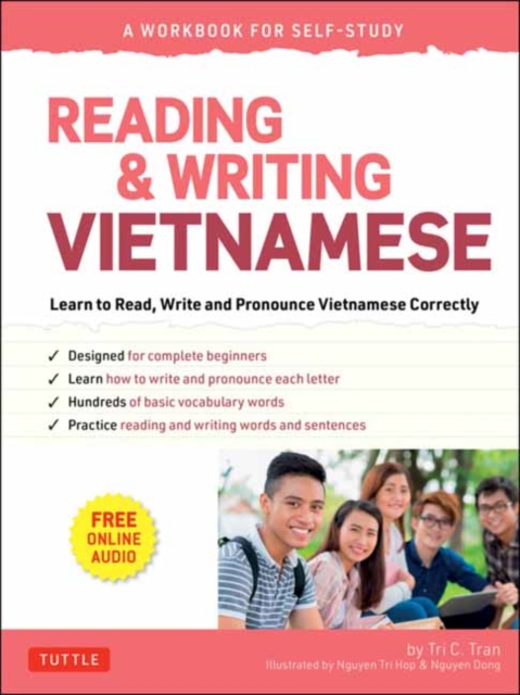 Reading & Writing Vietnamese: A Workbook for Self-Study : Learn to Read, Write and Pronounce Vietnamese Correctly  (Online Audio & Printable Flash Cards), Paperback / softback Book