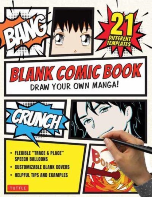 Blank Comic Book : Draw Your Own Manga! (84 Blank Pages of 21 Different Templates), Paperback / softback Book