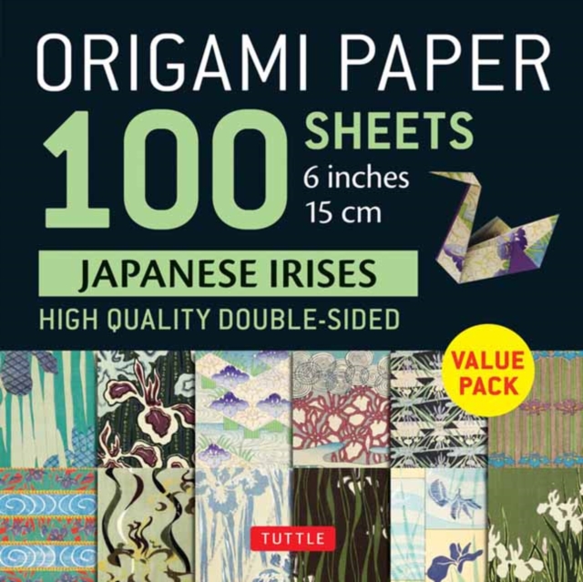 Origami Paper 100 sheets Japanese Flowers 6" (15 cm) : Double-Sided Origami Sheets Printed with 12 Different Patterns (Instructions for Projects Included), Notebook / blank book Book