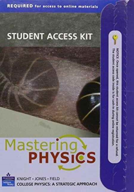 MasteringPhysics with E-book Student Access Kit for College Physics : A Strategic Approach (ME Component), Paperback Book