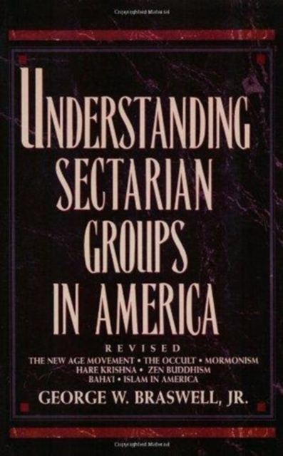 Understanding Sectarian Groups in America, Paperback / softback Book